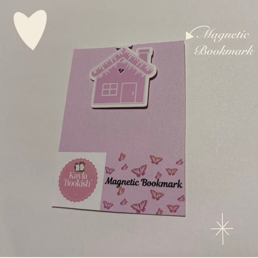 Valentine’s Day House Magnetic Bookmark